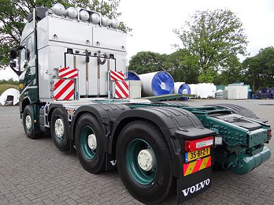 FH 8x4 zwaar transport opstelling